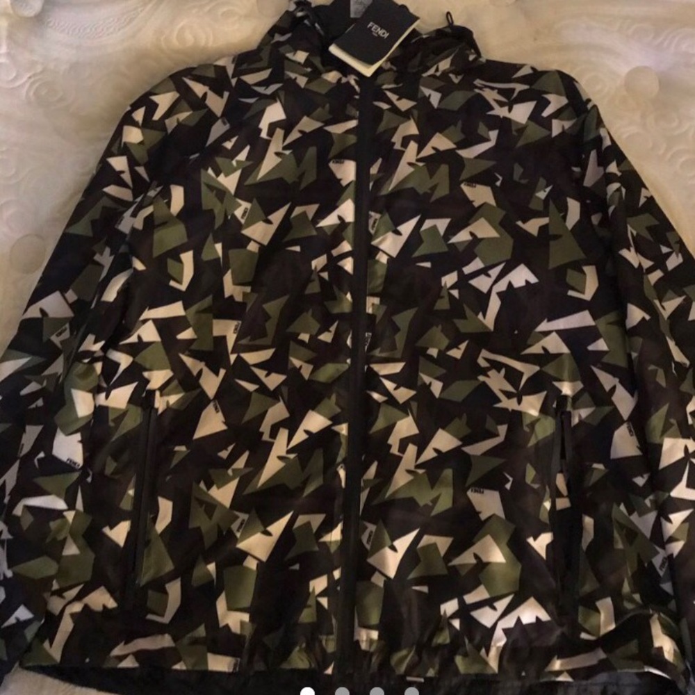Fendi camouflage jacket